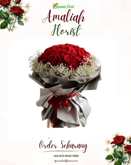 Buket Bunga Kawasan Perkantoran Yasmin Bogor